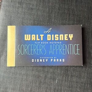 Disney Flip Book Notepad. Sorcerer’s Apprentice.